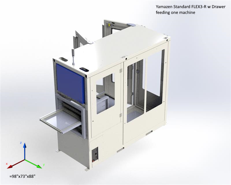 CNC Machine | FLEX3-R Drawer